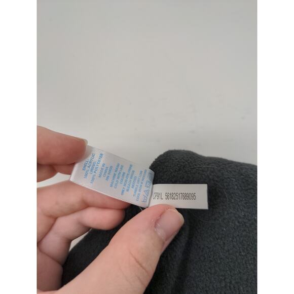 Port & Company Lined Beanie Hat Embroidered M Logo Gray 100% Acrylic - Picture 11 of 11